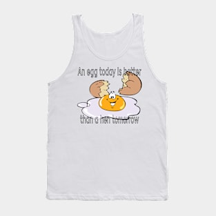 Egg-ceptional Today: Playful Design with a Fun Egg and Inspiring Quote Tank Top